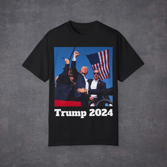 Trump Shot 2024 Unisex T-Shirt Multicolour